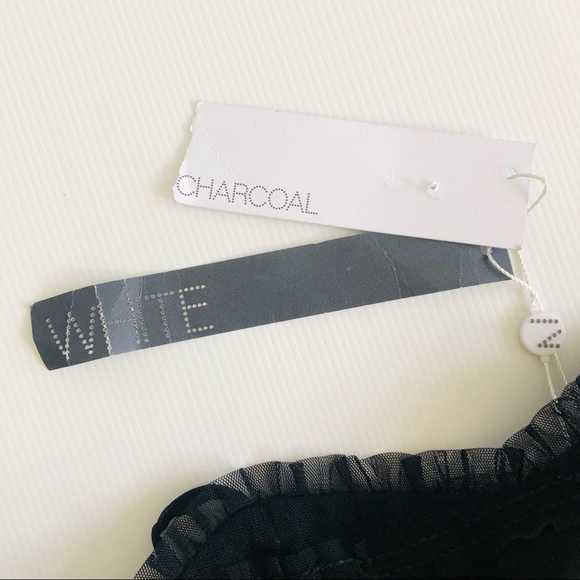 NWT White By Charcoal ‘Pretty Little Playdress’ Black Tulle Layered Party - Picture 8 of 12